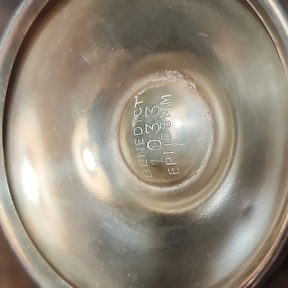 Vintage Benedict Art Deco style      Cream and Sugar Bowl - Picture 6 of 9